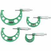 INSIZE Measuring Equipment Insize Metric Outside Micrometer Set 0-300mm Range Series 3203-3012A